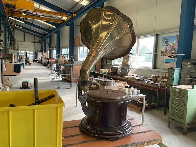 His master’s voice vintage grammofoon - afbeelding 3 van  4