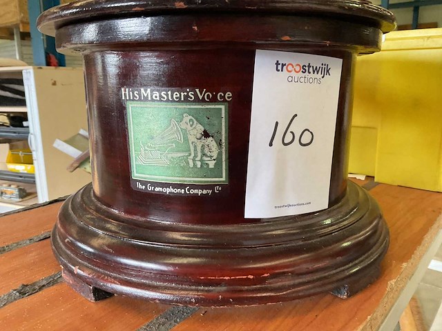 His master’s voice vintage grammofoon - afbeelding 4 van  4