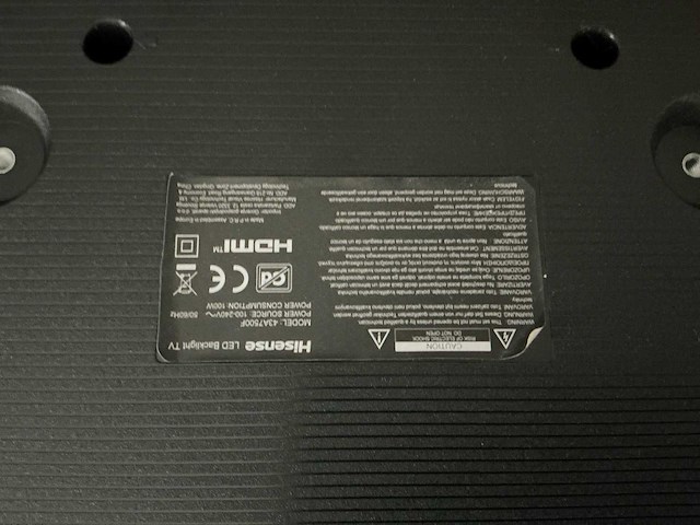 Hisense 43a7509f televisie - afbeelding 2 van  3