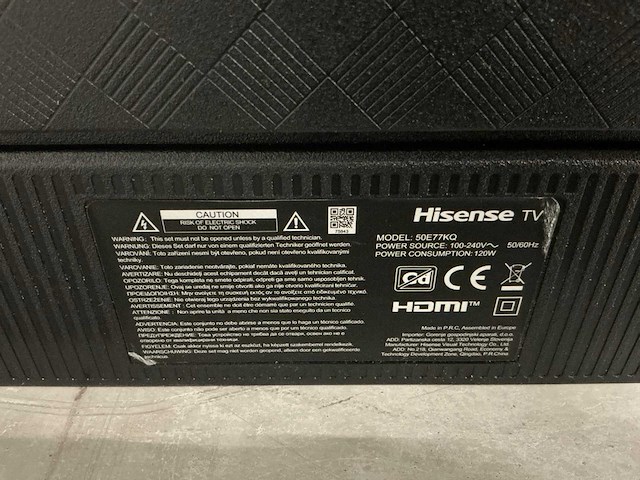 Hisense 50e77kq televisie - afbeelding 4 van  13