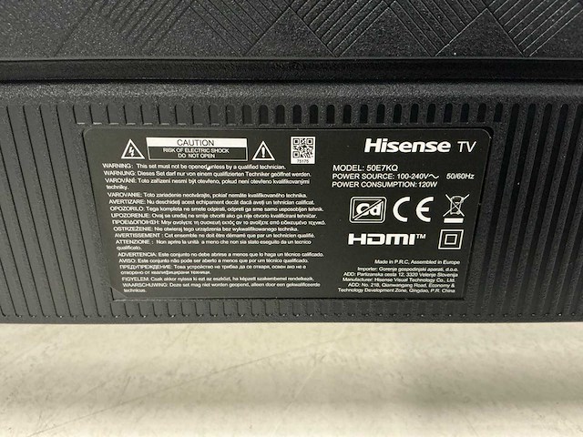 Hisense 50e7kq televisie - afbeelding 6 van  6