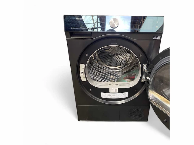 Hisense 7s serie dh7s107bb wasdroger met energielabel c tft display warmtepompdroger 10kg connectlife basket dry - afbeelding 9 van  11