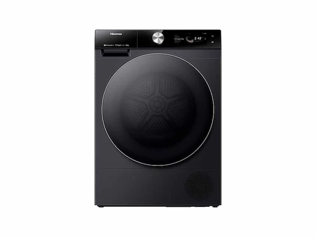 Hisense 7s serie dh7s107bb wasdroger met energielabel c tft display warmtepompdroger 10kg - afbeelding 1 van  2