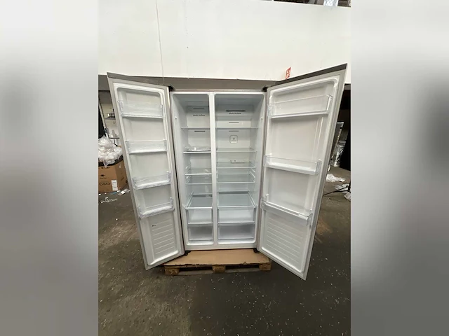 Hisense amerikaanse koelkast rs677n4bid – 519 liter – rvs – energielabel d - afbeelding 4 van  10