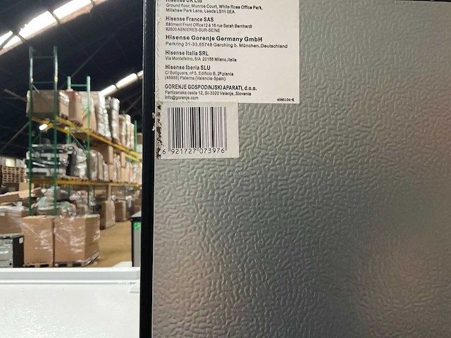 Hisense rb440n4afa & fv298n4awc koelkasten (2x) - afbeelding 3 van  4
