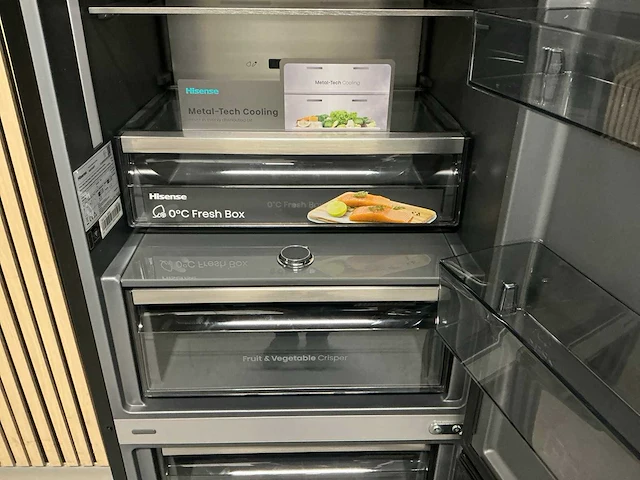 Hisense rb5k330gsfc vrijstaande koel-vries combinatie - afbeelding 8 van  10