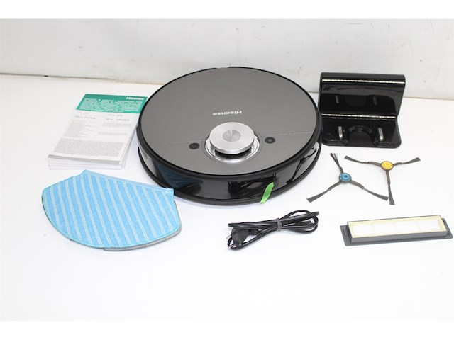 Hisense robotstofzuiger lasermapping 3 standen bediening via app zwart - afbeelding 2 van  3