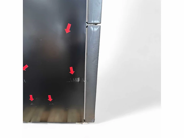 Hisense rq689n4af2 amerikaanse koelkast french door 542 liter no frost zwart - afbeelding 2 van  14