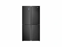 Hisense rq689n4af2 amerikaanse koelkast french door 542 liter no frost zwart