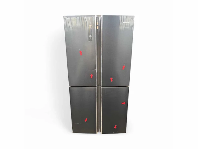 Hisense rq689n4af2 amerikaanse koelkast french door 542 liter no frost zwart - afbeelding 6 van  14