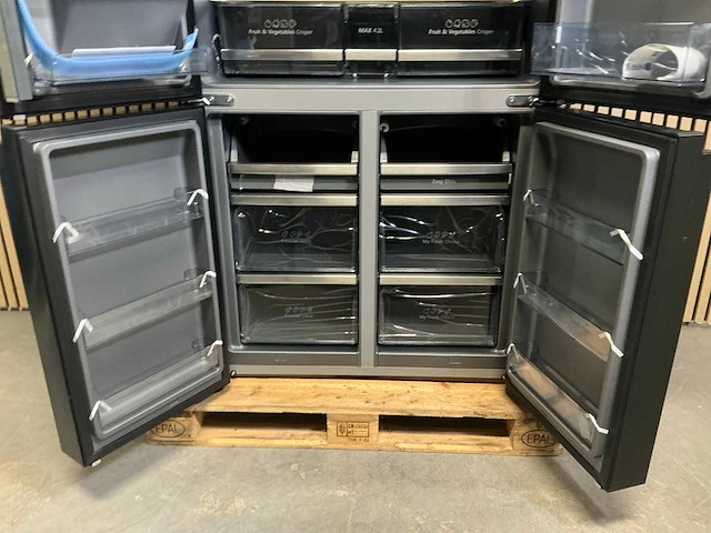 Hisense rq760n4sbfe. vrijstaande amerikaanse koelkast - afbeelding 13 van  20