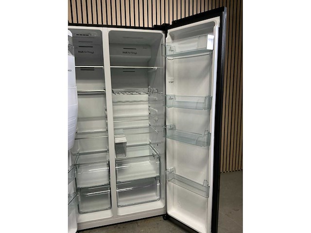 Hisense rs5p535ntfe. vrijstaande amerikaanse koelkast - afbeelding 5 van  9