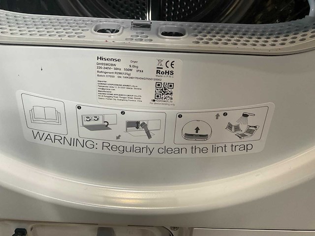 Hisense wasdroger (2x) - afbeelding 2 van  11