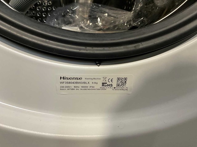 Hisense wasmachine (3x) - afbeelding 6 van  15
