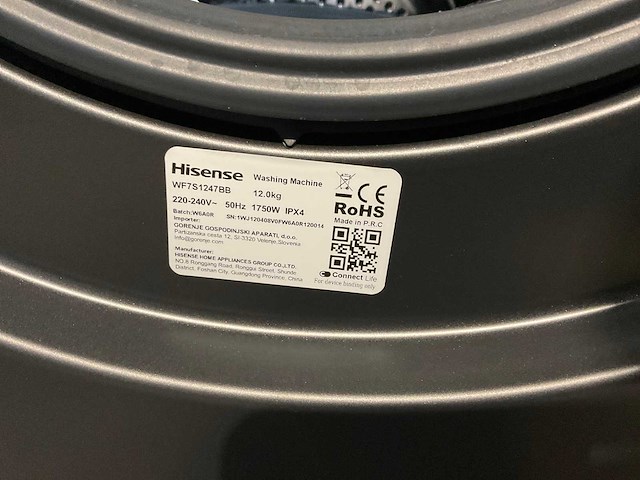 Hisense wasmachine (4x) - afbeelding 2 van  13