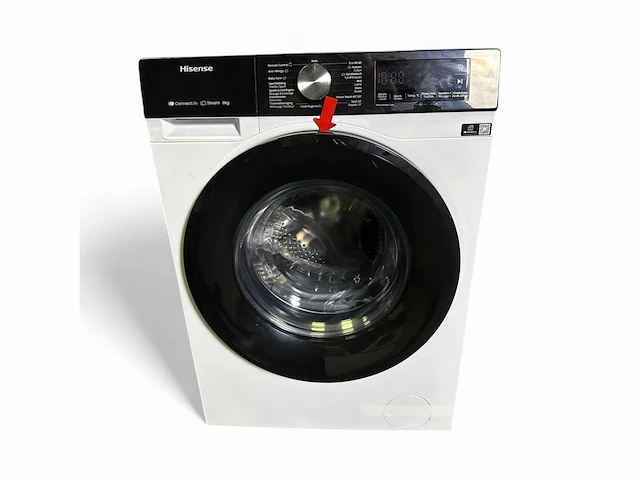 Hisense wasmachine wf3s8043bw3 8 kg energielabel a - afbeelding 3 van  10