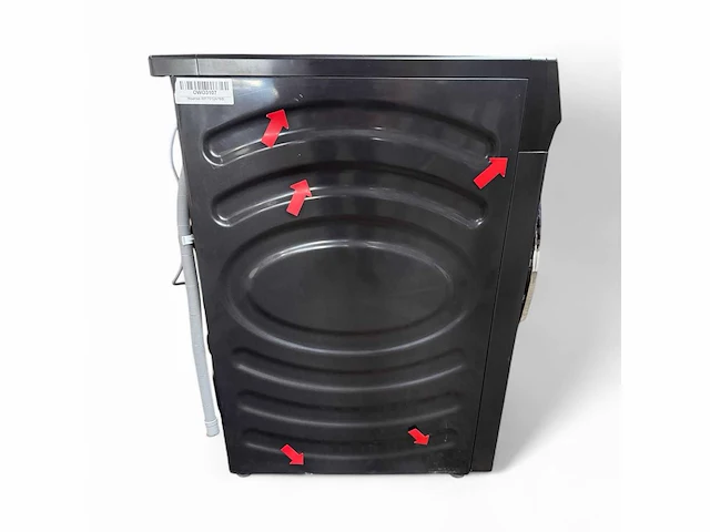 Hisense wasmachine wf7s1247bb 12 kg energielabel a - afbeelding 5 van  13