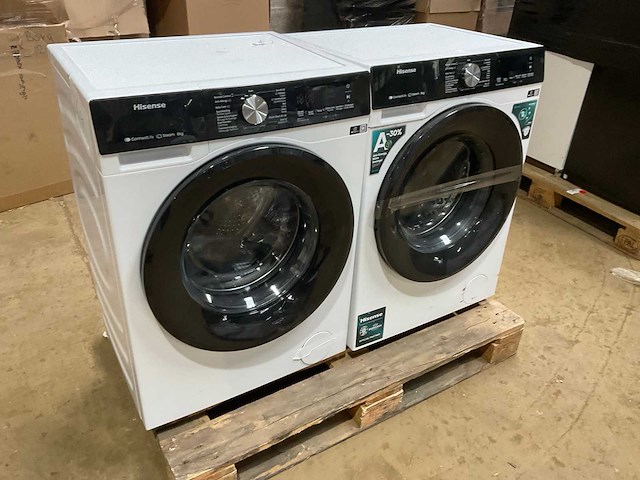 Hisense wf3s8043bw3 wasmachines (2x) - afbeelding 3 van  9