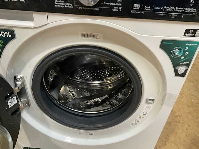 Hisense wf3s8043bw3 wasmachines (2x) - afbeelding 7 van  9