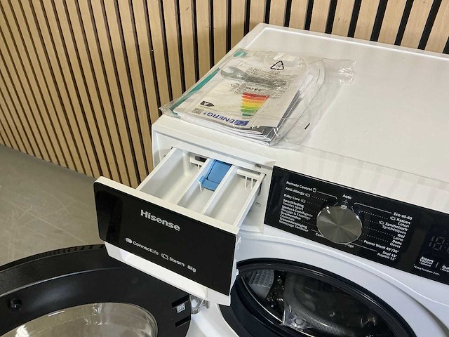 Hisense wf3s8043bw3/blx. wasmachine - afbeelding 7 van  8