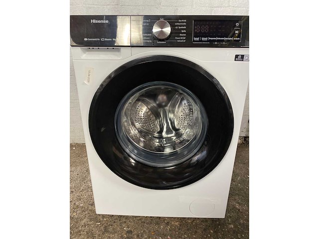Hisense wf3s9043bw3 wasmachine voorlader 9 kg 1400 rpm wit duits display - afbeelding 2 van  6