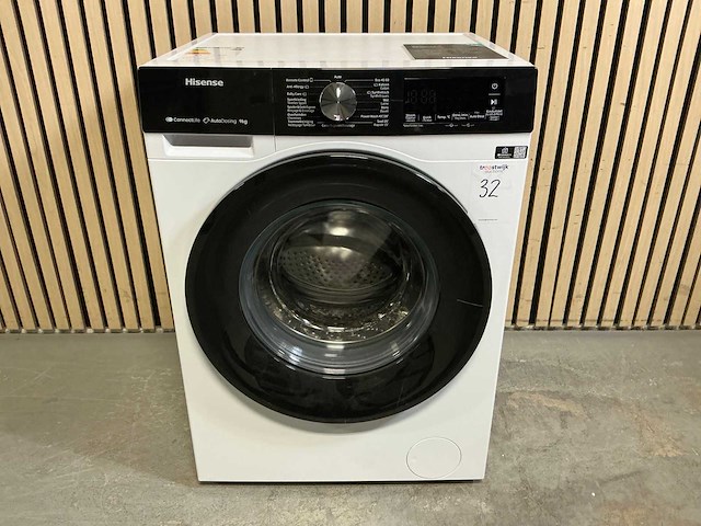 Hisense wf3s9045bw3/blx wasmachine - afbeelding 1 van  7