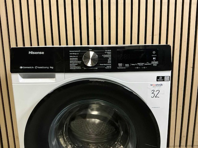 Hisense wf3s9045bw3/blx wasmachine - afbeelding 3 van  7