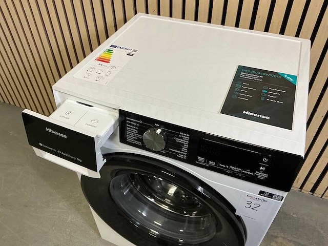 Hisense wf3s9045bw3/blx wasmachine - afbeelding 4 van  7