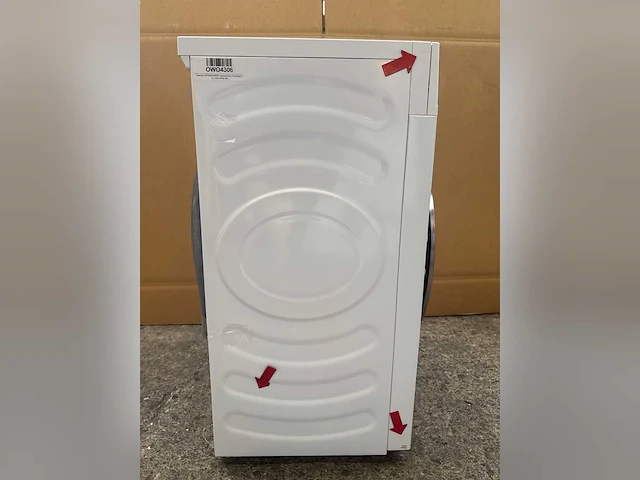 Hisense wf5i8043bwf wasmachine – 8 kg, 1400 toeren, energielabel a - afbeelding 6 van  17