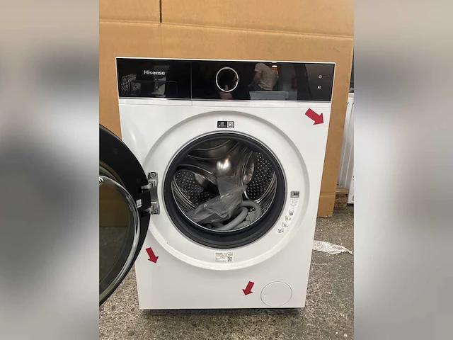 Hisense wf5i8043bwf wasmachine – 8 kg, 1400 toeren, energielabel a - afbeelding 11 van  17