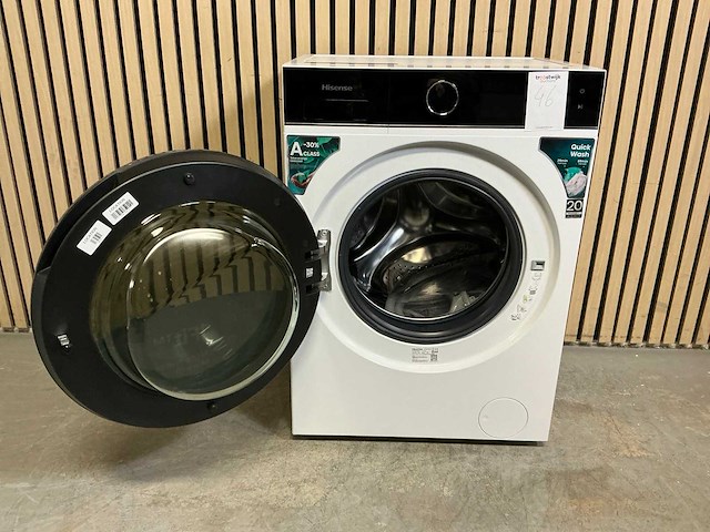 Hisense wf5i8043bwf wasmachine - afbeelding 6 van  6