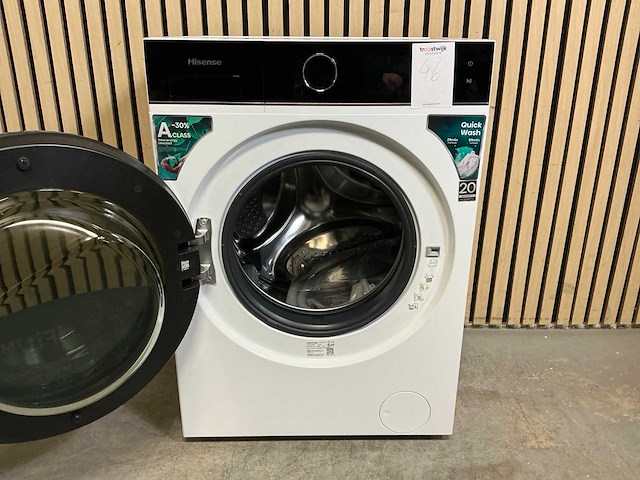 Hisense wf5i8043bwf wasmachine - afbeelding 4 van  6