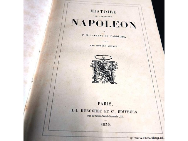 Histoire de lémperer napoleon 1859 - afbeelding 2 van  5