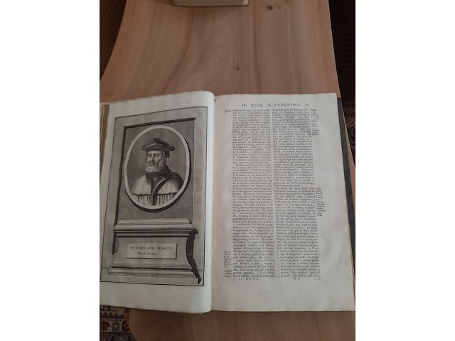 Historie der reformatie, luther, 1728 - afbeelding 1 van  5
