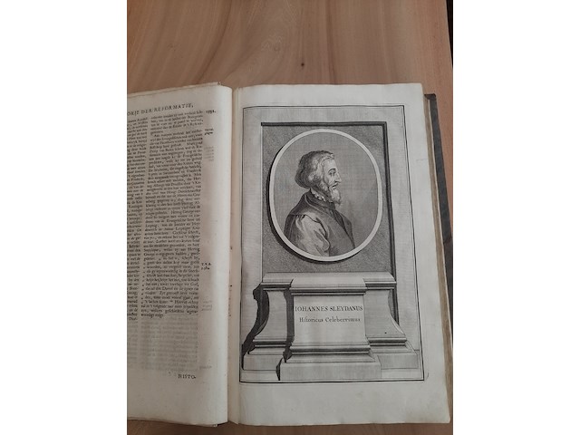 Historie der reformatie, luther, 1728 - afbeelding 3 van  5