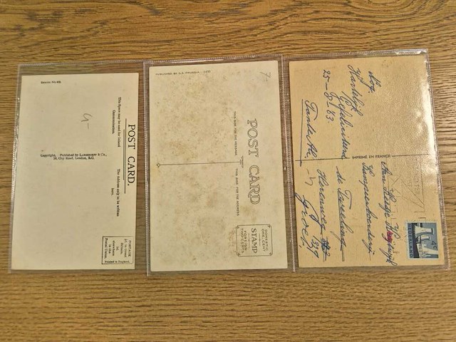 Historische ansichtkaarten o.a. met humor en sport - ca 1900-1960 - afbeelding 23 van  23