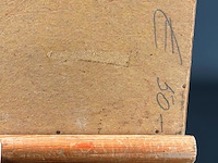 Historische foto van boer met trekpaard - afbeelding 5 van  5