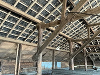 Historische houten veldschuur / kapschuur (ca. 1918) ca.24x14mtr. - afbeelding 20 van  23