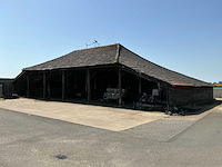 Historische houten veldschuur / kapschuur (ca. 1918) ca.24x14mtr.