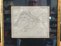 Historische kaart/plattegrond van de gemeente millingen - afbeelding 1 van  5