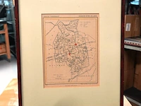 Historische kuyper-gemeentekaart van etten en leur uit 1866