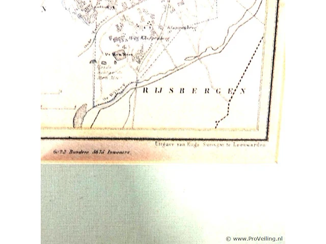 Historische kuyper-gemeentekaart van etten en leur uit 1866 - afbeelding 4 van  5