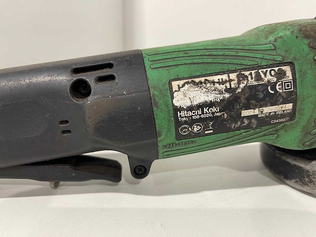 Hitachi - - elektrische haakse slijper - afbeelding 2 van  2