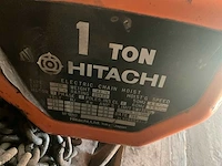 Hitachi - 1sh (1000 kg) met elektrische loopkat - kettingtakel - afbeelding 2 van  9