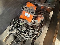 Hitachi - 1sh (1000 kg) met elektrische loopkat - kettingtakel - afbeelding 5 van  9