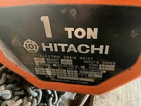 Hitachi - 1sh (1000 kg) met elektrische loopkat - kettingtakel - afbeelding 8 van  9