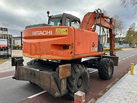 Hitachi - 2008 - zx130w - banden graafmachine - afbeelding 5 van  26