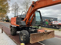 Hitachi - 2008 - zx130w - banden graafmachine - afbeelding 6 van  26