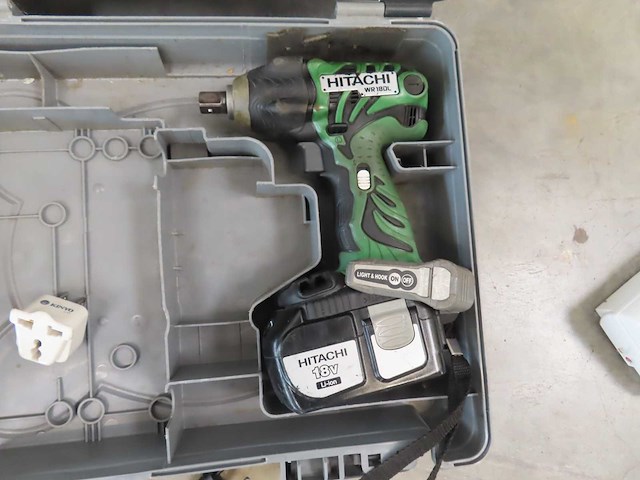Hitachi - accugereedschap 18v (3x) - afbeelding 4 van  5