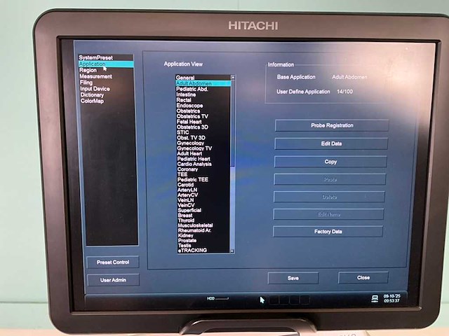 Hitachi - arietta v70 - echo-apparaat - 2016 - afbeelding 15 van  17